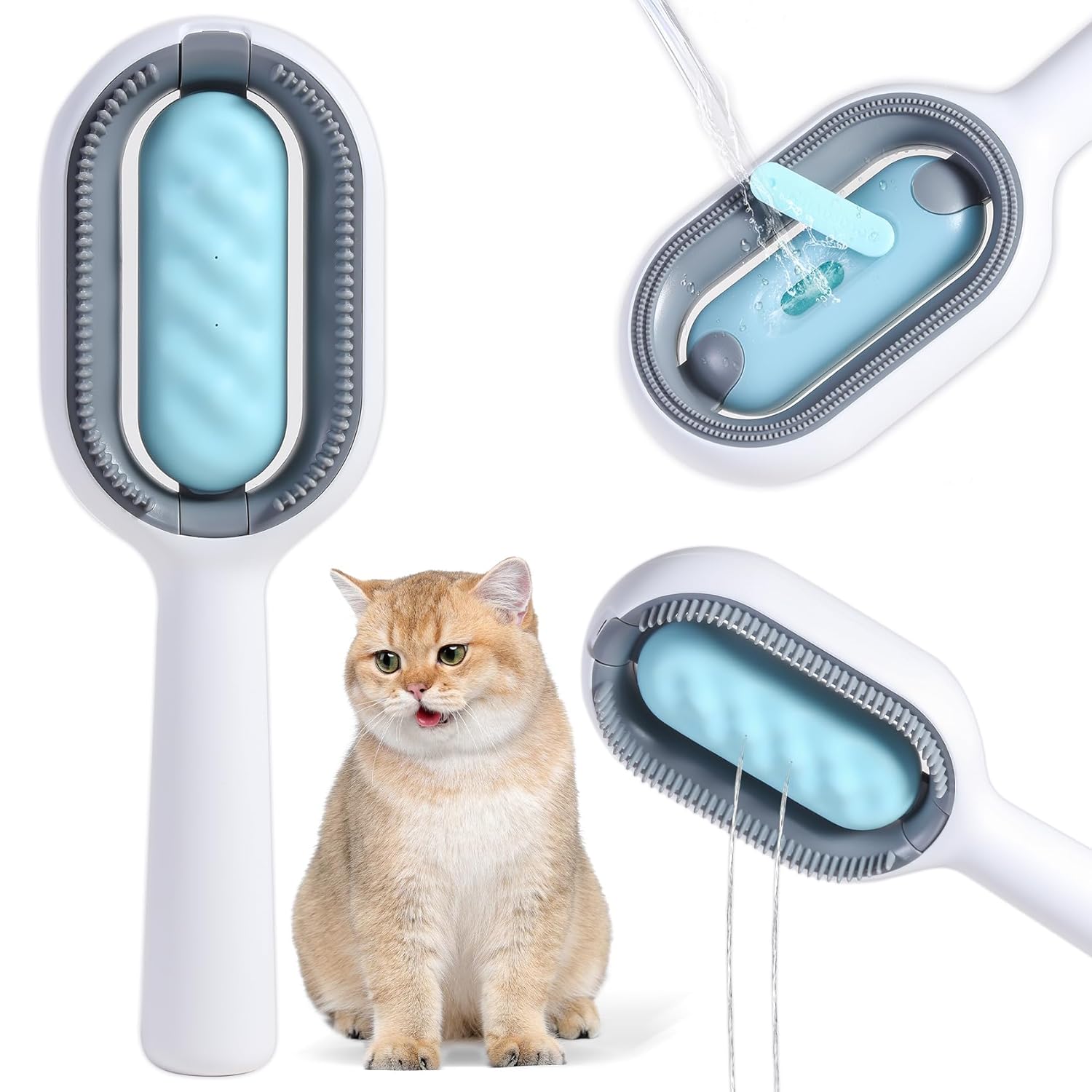 Cat fur hot sale remover brush